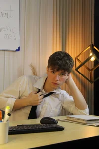 TaylerWhite Do you want to be the teacher of this mischievous student? 💦 Hình