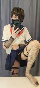 FemboyMiles schoolboy  3. fénykép