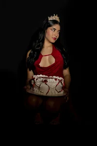 It's my birthday, but the gift is you looking at me like that 😏🎁 de _kyraa_  5 Imagens