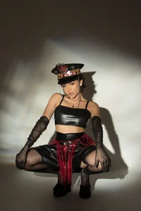 NaomiSainz Sexy in latex รูป  3