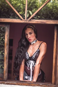 SharonSander: 🔥 Maid 🤍🖤 ( 7 фото)