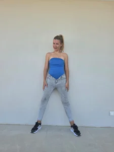 Yennyloves blauwe body Pic