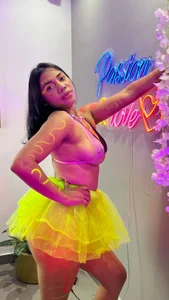 angela_santana_ Neon girl Pic 4
