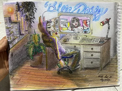 Ag4ta_ The hall of fame La 🦙 generosa. Thanks for ur support I hope draw more generous Alpieeess Pic 3