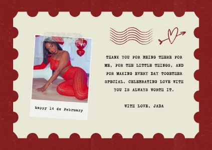 JadaMillss happy valentine Foto