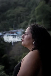 Genesis_Montenegro_OA a beautiful view and a beautiful woman Gambar 3