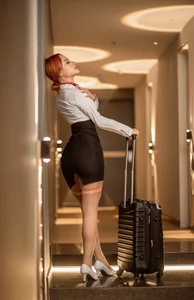 ScarlettRusso1 ready to come on board with me?✈️👩🏻‍✈️ Pic 7