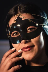 BellaFernandez__ Mask photo session 🎭 Pic 5