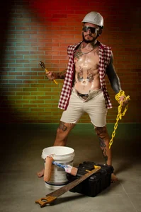 dilan_scootk_ Look at me as a passionate construction worker. Pic 9