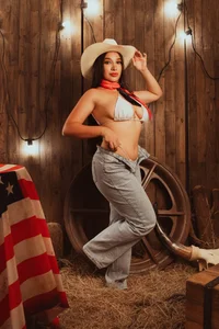lyrabellini July 4💙🤍❤️🤠Free and Wild😏🔥 Immagine  3