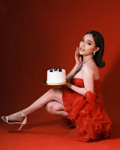 _SashaBoo Lady in Red🍷 Pic 7