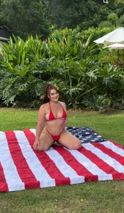 Emilia_monroe Red, White & Tease🇺🇸 ❤️🤍💙✨ slika 5