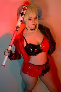 Angel-Lewd-Cake Harley Quinn Isekai ❤️🖤 รูป 