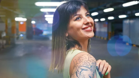 NicoleMun in the parking :) Pic 4