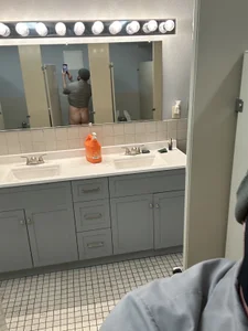 balad13 Reflections. I love my plump booty! Even at work!! Pic 2