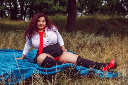 MiryamInes My schoolgirl outfit Pic 4