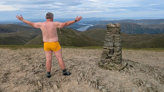 mikey_boy1973 In boxers or swim trunks in nature Pic 2