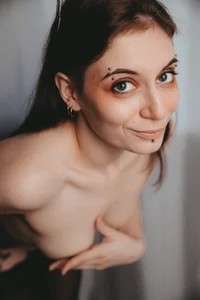 My blue eyes without glasses