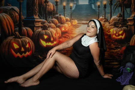Antonella_Vega_ this is halloween 🎃💀 Foto