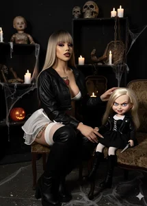 Catvalentine_Cosplay Tiffany Valentine 🖤图片 6