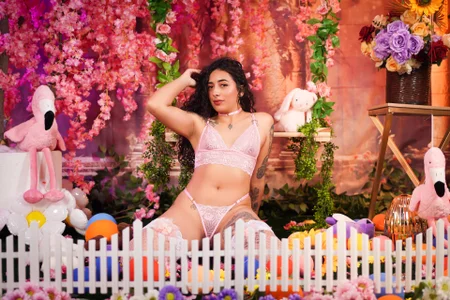 Magic_ivoneのNaughty bunny in her secret Easter garden 🐰🐰の 7枚の写真