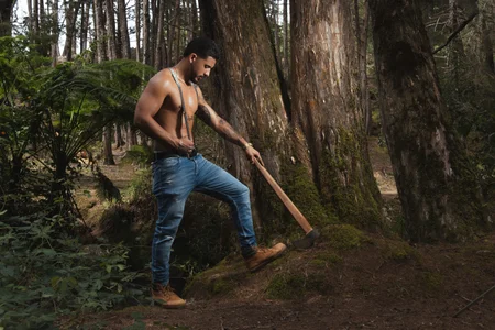Bruno_Mattos Hot Woodcutter  2টি  ছবি