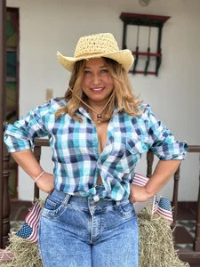 Sexy_Valeshca 🤠🇺🇸 My 4th of July cowgirl session awaits you! Billede 5