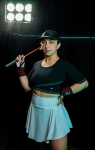 Karla_hernandez_ You would like to be my Tennis partner Poză 6