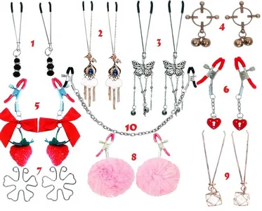 HeyBananas Nipple Clamps Poză