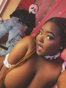 Ayanaa_Ebony_ Halloween Hot Hình 2