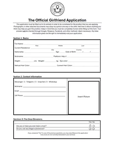 SwissDadbod Girlfriend Application Form รูป  3