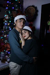 NatyAndAlex: Christmas !! 🎄 ( 4 фото)