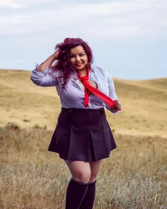 MiryamInes My schoolgirl outfit Pic