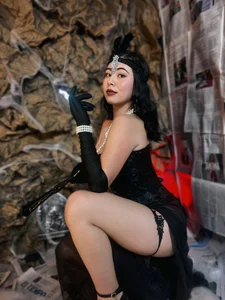 Zoe_Benson Flapper girl 🖤🤍 圖片 3