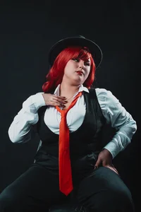 Karmilla_Rosse: my beautiful portrait🖤 ( 3 фото)