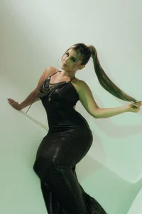 AnnaBrooks1 Black dress♥ Pic 3