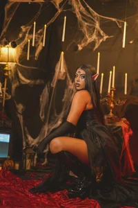 RiriiBrunette__ I come from your darkest dream 🐈‍⬛🌹 Billede 4