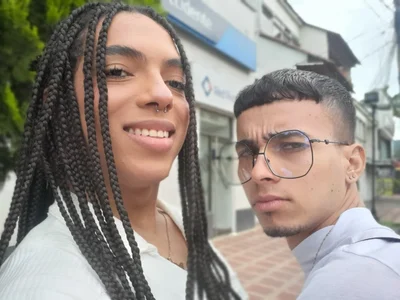 BEAUTIFUL_TWINK_COUPLE 💜CUTE BOTH FACE 💜 Foto 8