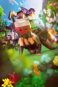 evybubblesのCosplay Minecraft Spiderの枚の写真