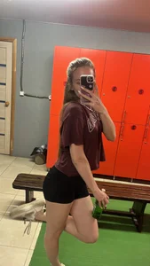 A_Lilly Photo taken after a workout at the gym Pic