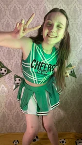 RileyNymph: The playful cheerleader is ready for the World Championship!⚽ ( 5 фото)