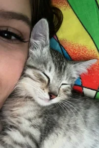 EvaThopsonmy cat Whiskey图片 7