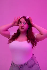 LizzyShine Neon girl Pic 3