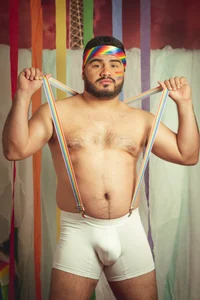 MichaelBear_ PRIDE 🏳️‍🌈❤️🧡💛💚🩵💜 Pic 5