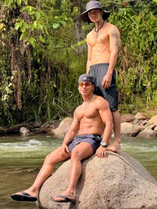 StraightFriends69's Men, something better than chilling in the river? Sex Photo 2