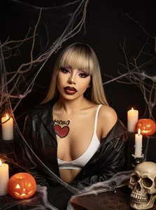 Catvalentine_Cosplay Tiffany Valentine 🖤图片