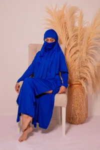 DinaNoor Today I am not a dream... I am a temptation wrapped in royal blue 💙✨ Pic 2