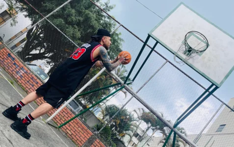 Drako_Lamar Dunkin' with the Flag On 🏀💪🇺🇸🔥 사진 6