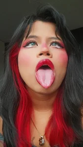 violetagrey_ ahegao face Pic