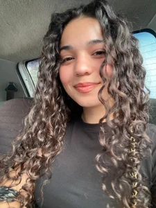 BrendaBennett: My long, curly black hair ( 4 фото)